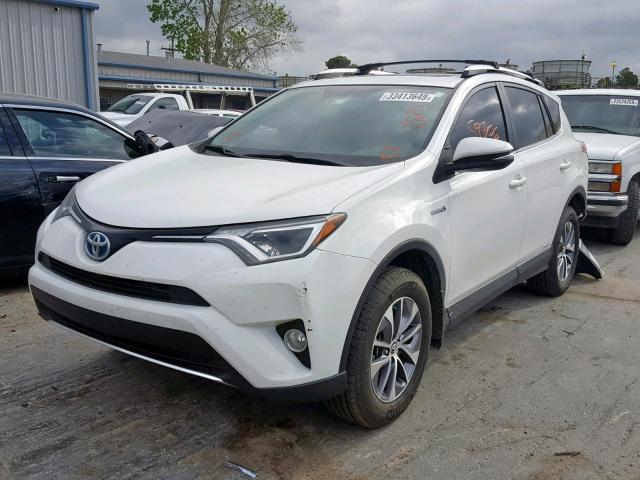 JTMRJREV5GD004545 - 2016 TOYOTA RAV4 HV XL WHITE photo 2