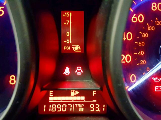 JM1BL1H31A1301599 - 2010 MAZDA SPEED 3 BLUE photo 8