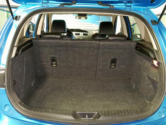 JM1BL1H31A1301599 - 2010 MAZDA SPEED 3 BLUE photo 9