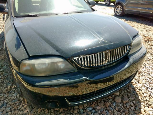 1LNFM87A86Y623674 - 2006 LINCOLN LS BLACK photo 9