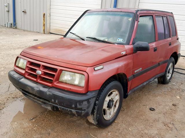 2CNBE1365V6908129 - 1997 GEO TRACKER RED photo 2