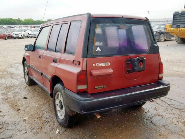 2CNBE1365V6908129 - 1997 GEO TRACKER RED photo 3