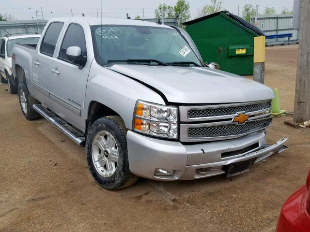 3GCPKSE79CG284013 - 2012 CHEVROLET SILVERADO SILVER photo 1