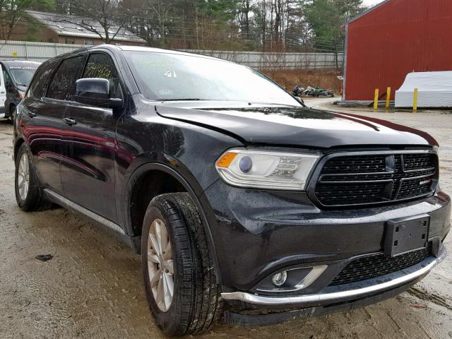 1C4SDJFT4EC599656 - 2014 DODGE DURANGO SS BLACK photo 1