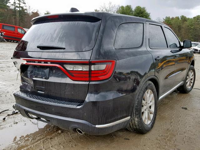 1C4SDJFT4EC599656 - 2014 DODGE DURANGO SS BLACK photo 4