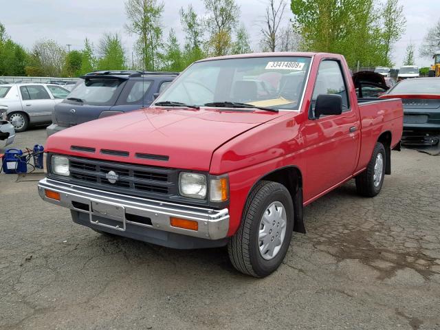 1N6SD11S8LC331718 - 1990 NISSAN D21 SHORT RED photo 2