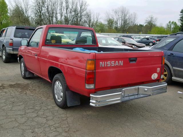 1N6SD11S8LC331718 - 1990 NISSAN D21 SHORT RED photo 3