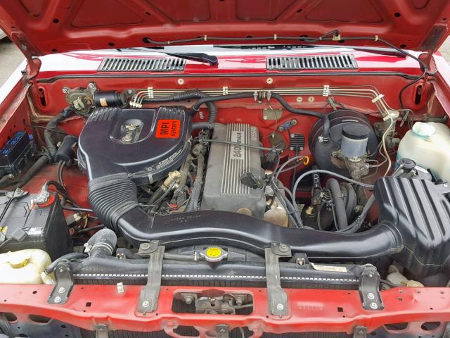 1N6SD11S8LC331718 - 1990 NISSAN D21 SHORT RED photo 7