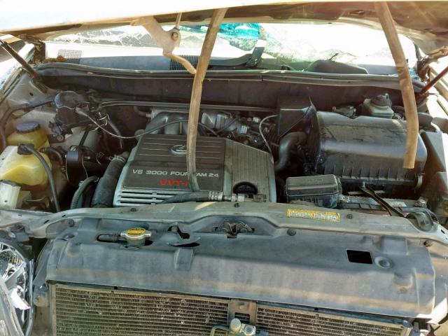 JT6GF10U5X0043711 - 1999 LEXUS RX 300 SILVER photo 7