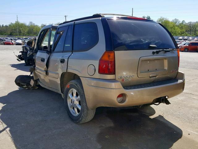 1GKDT13S542349178 - 2004 GMC ENVOY BEIGE photo 3