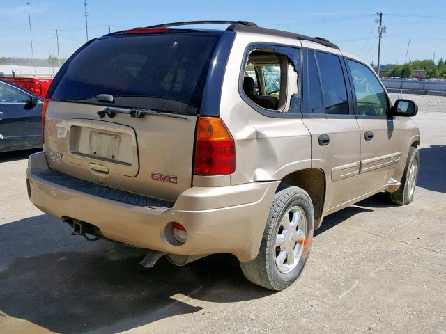 1GKDT13S542349178 - 2004 GMC ENVOY BEIGE photo 4