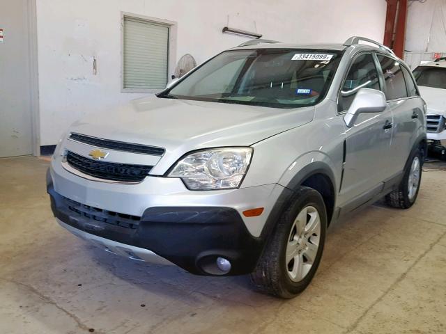 3GNAL2EK6DS603042 - 2013 CHEVROLET CAPTIVA LS 银色 照片 2