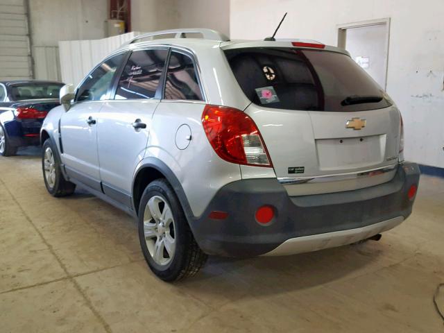 3GNAL2EK6DS603042 - 2013 CHEVROLET CAPTIVA LS 银色 照片 3