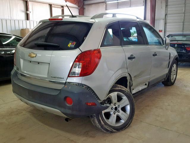3GNAL2EK6DS603042 - 2013 CHEVROLET CAPTIVA LS 银色 照片 4