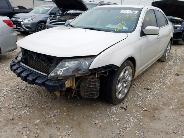 3FAHP0HA7AR157592 - 2010 FORD FUSION SE  photo 2