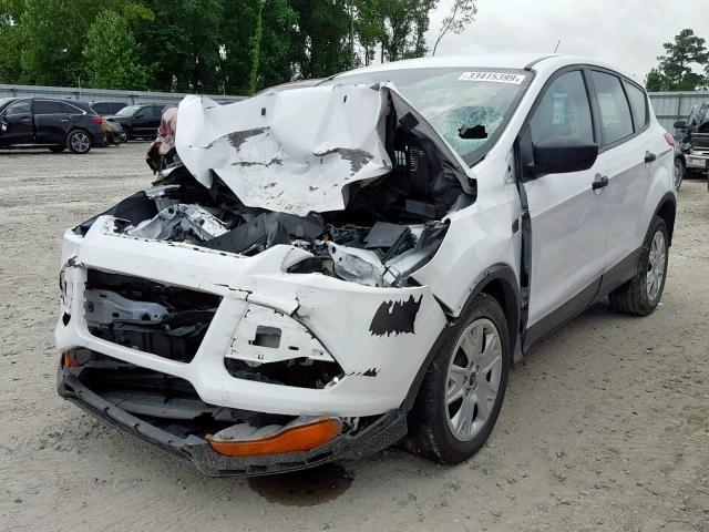 1FMCU0F74GUC23372 - 2016 FORD ESCAPE S WHITE photo 2