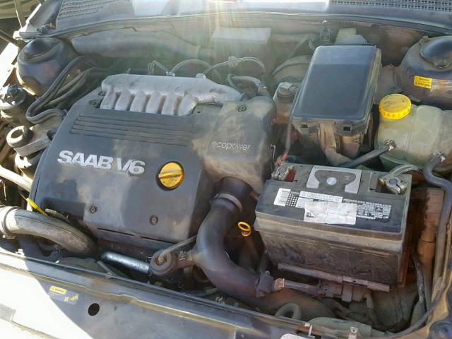 YS3EF58Z113013093 - 2001 SAAB 9-5 SE BLACK photo 7