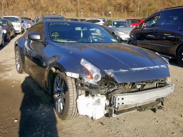 JN1AZ4EH4EM630381 - 2014 NISSAN 370Z BASE GRAY photo 1