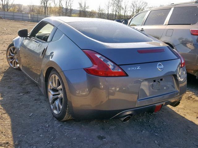 JN1AZ4EH4EM630381 - 2014 NISSAN 370Z BASE GRAY photo 3