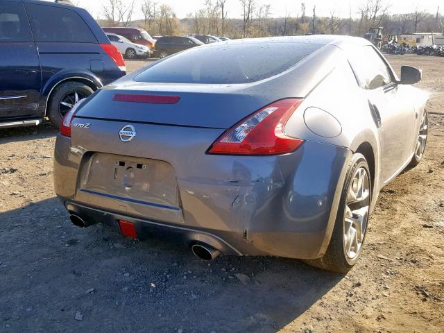 JN1AZ4EH4EM630381 - 2014 NISSAN 370Z BASE GRAY photo 4