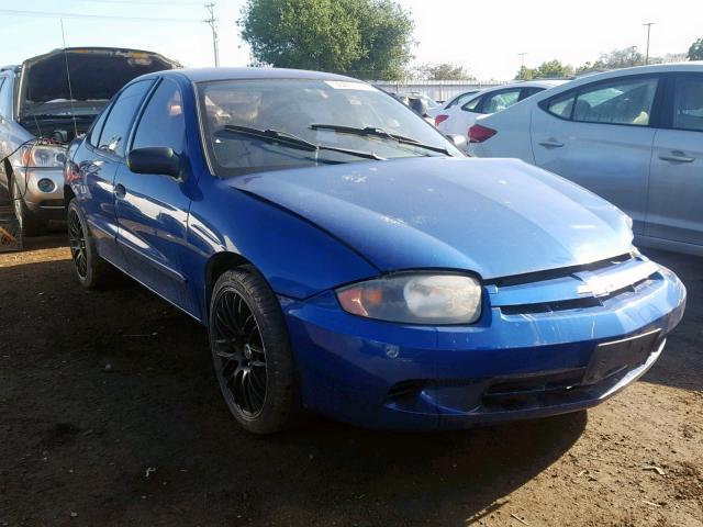 1G1JF52F047299867 - 2004 CHEVROLET CAVALIER L BLUE photo 1