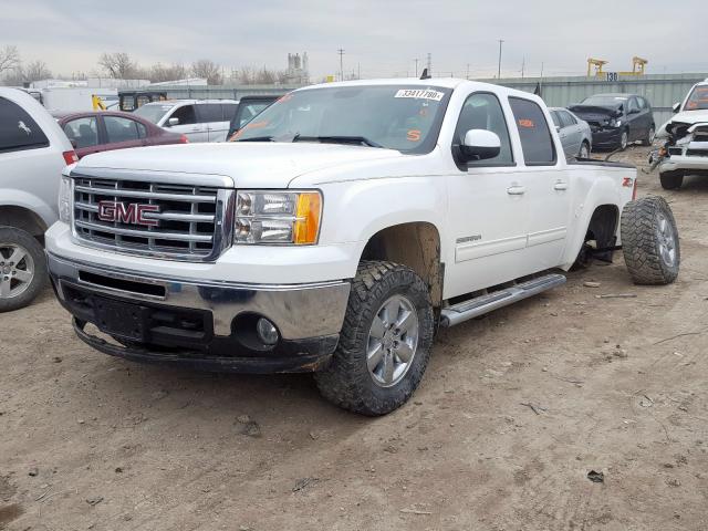 3GTP2WE30BG389915 - 2011 GMC SIERRA K1500 SLT  photo 2