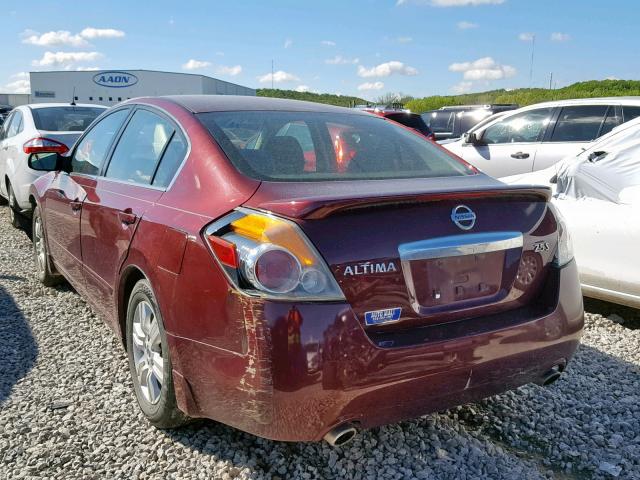 1N4AL2AP5CN536717 - 2012 NISSAN ALTIMA BAS MAROON photo 3