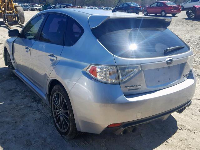 JF1GR7E63DG867485 - 2013 SUBARU IMPREZA WR SILVER photo 3