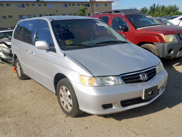 5FNRL18654B142784 - 2004 HONDA ODYSSEY EX SILVER photo 1