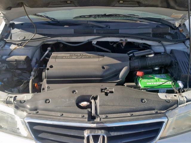 5FNRL18654B142784 - 2004 HONDA ODYSSEY EX SILVER photo 7