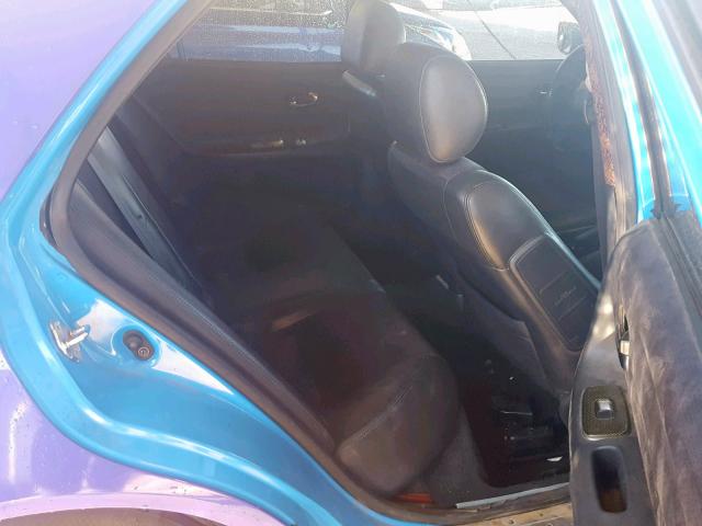 JTHBD182210020226 - 2001 LEXUS IS 300 PURPLE photo 6