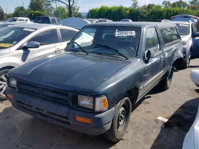 4TARN81A6RZ310057 - 1994 TOYOTA PICKUP 1/2 GREEN photo 2