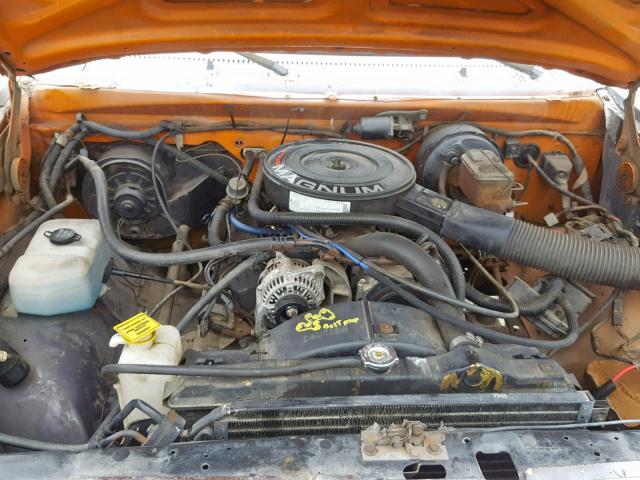 1B6ME3658PS247194 - 1993 DODGE D-SERIES D WHITE photo 7