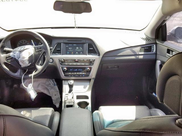 5NPE34AF8GH269528 - 2016 HYUNDAI SONATA SPO WHITE photo 9