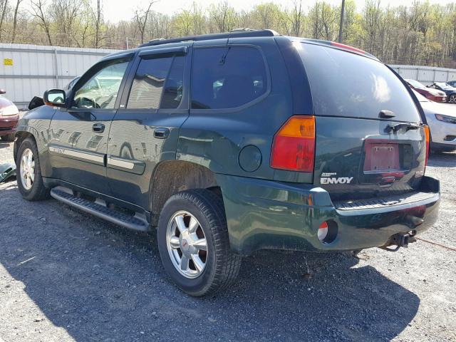 1GKDT13S532315630 - 2003 GMC ENVOY GREEN photo 3