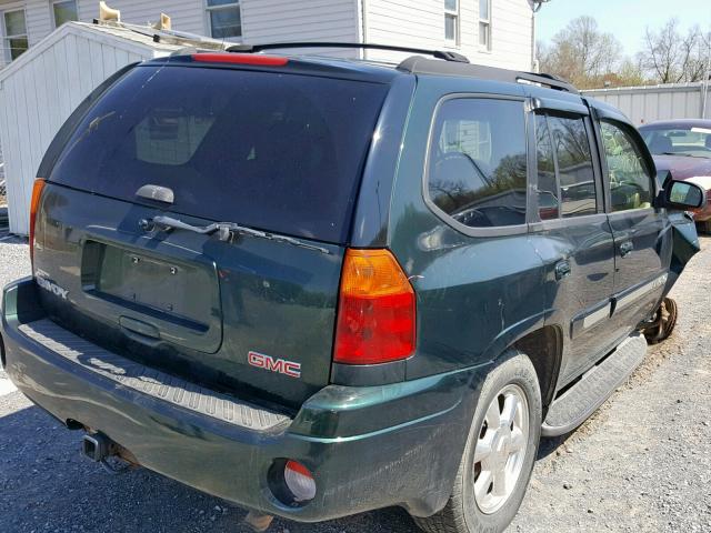 1GKDT13S532315630 - 2003 GMC ENVOY GREEN photo 4