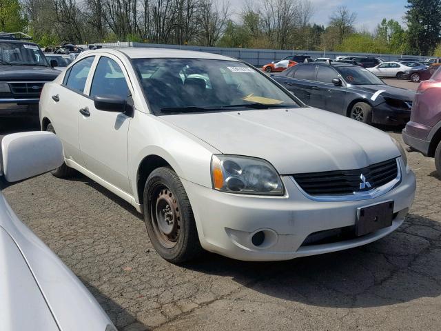 4A3AB26F57E023435 - 2007 MITSUBISHI GALANT DE WHITE photo 1