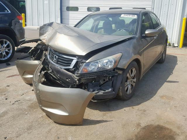 1HGCP2F40AA026464 - 2010 HONDA ACCORD LXP GOLD photo 2