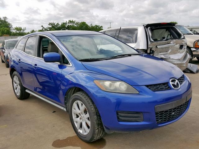 JM3ER293770142173 - 2007 MAZDA CX-7 BLUE photo 1