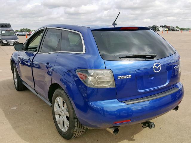 JM3ER293770142173 - 2007 MAZDA CX-7 BLUE photo 3