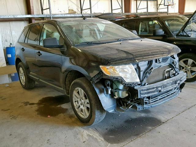 2FMDK46C27BA65196 - 2007 FORD EDGE SE BLACK photo 1