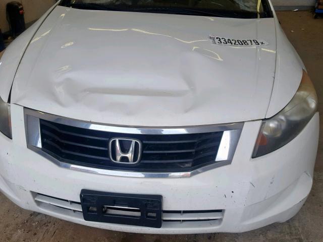 JHMCP268X8C041889 - 2008 HONDA ACCORD EXL WHITE photo 7