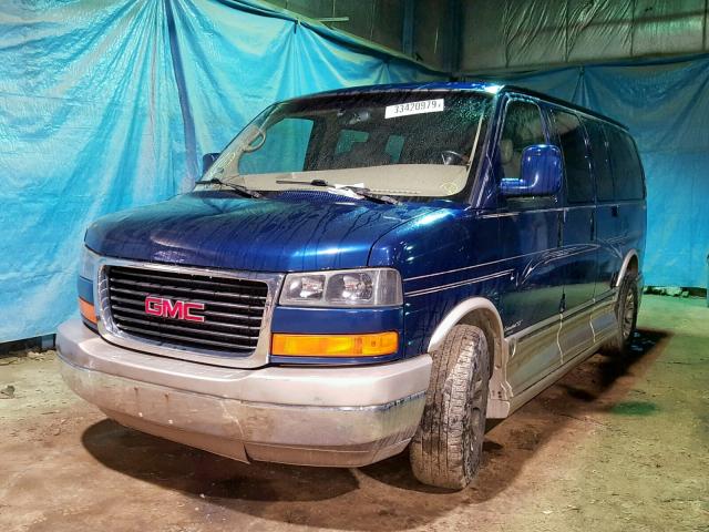 1GDFH15T441126384 - 2004 GMC SAVANA RV BLUE photo 2