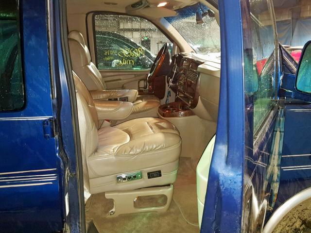 1GDFH15T441126384 - 2004 GMC SAVANA RV BLUE photo 5