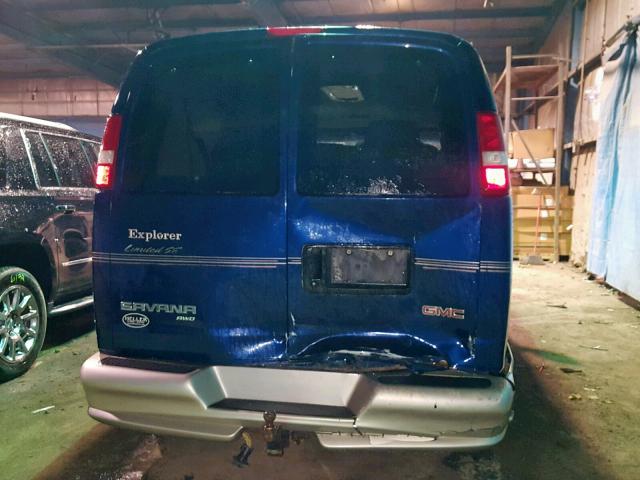 1GDFH15T441126384 - 2004 GMC SAVANA RV BLUE photo 9