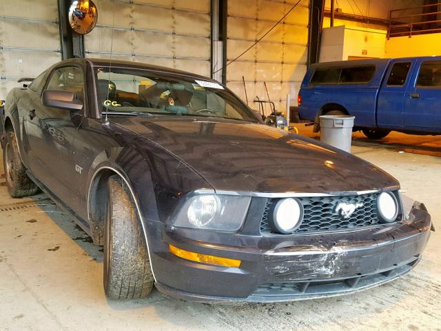 1ZVFT82H465243662 - 2006 FORD MUSTANG GT BLACK photo 1