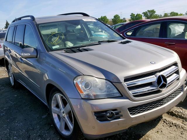 4JGBF71E27A103236 - 2007 MERCEDES-BENZ GL 450 4MA GRAY photo 1