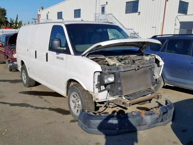 1GCFG15X491182746 - 2009 CHEVROLET EXPRESS G1 WHITE photo 1