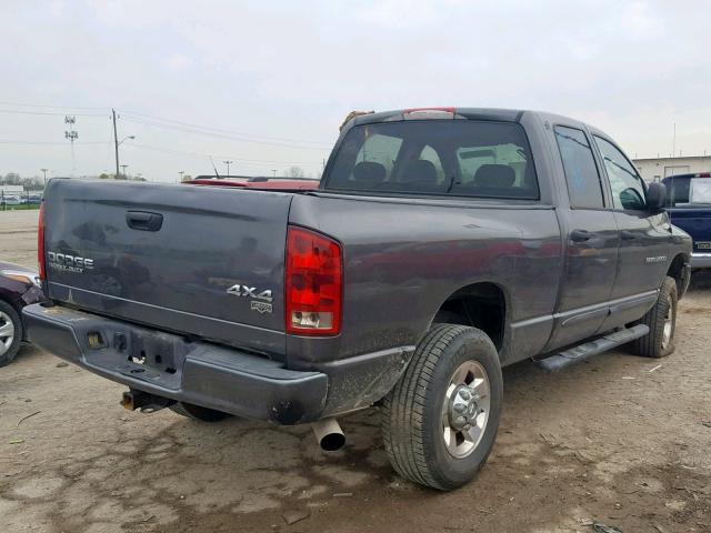 3D7KU28C44G273795 - 2004 DODGE RAM 2500 S გრაფიტი ფოტო 4