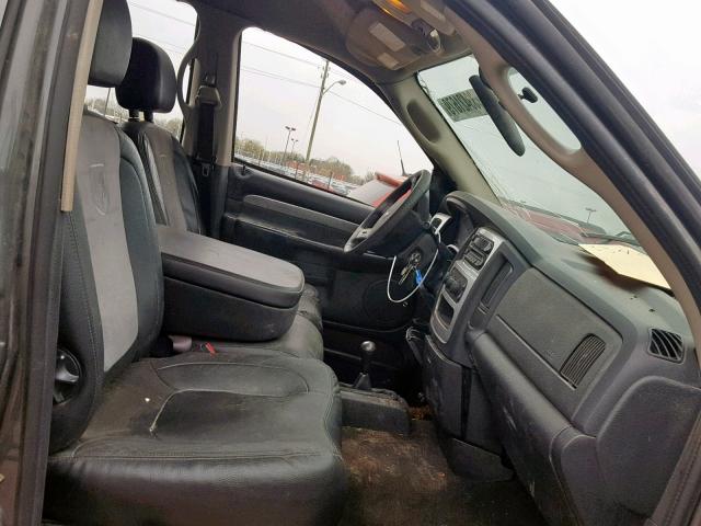3D7KU28C44G273795 - 2004 DODGE RAM 2500 S გრაფიტი ფოტო 5